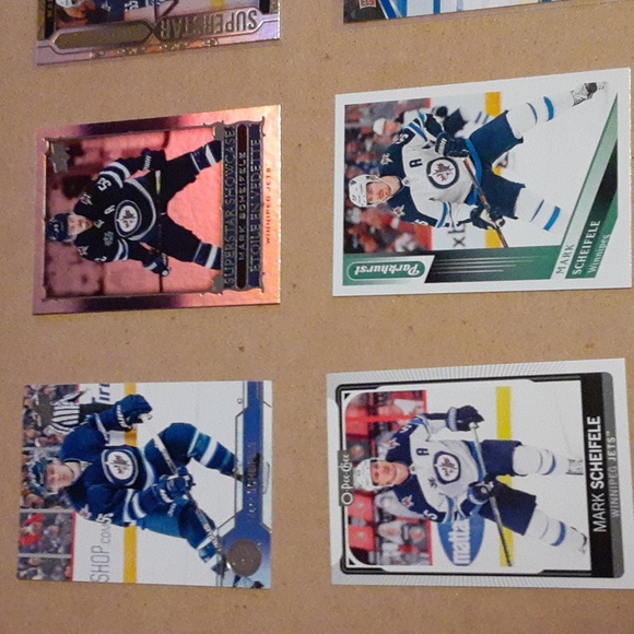 Mark Scheifele Winnipeg Jets NHL Hockey Cards & Sticker x 12 - Picture 10 of 16